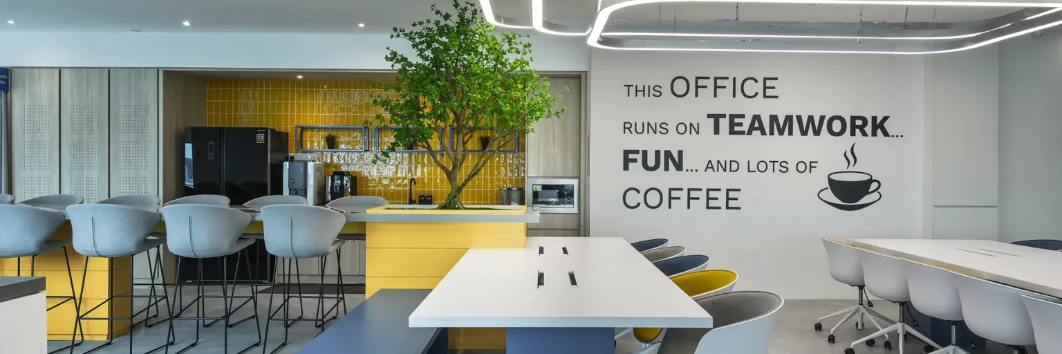 Arkema corporate office interior in Malaysia designed by Homlux