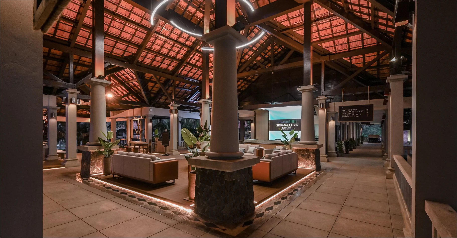 Hospitality interior design in the Sebana Cove Resort Hospitality interior design in the Sebana Cove Resort