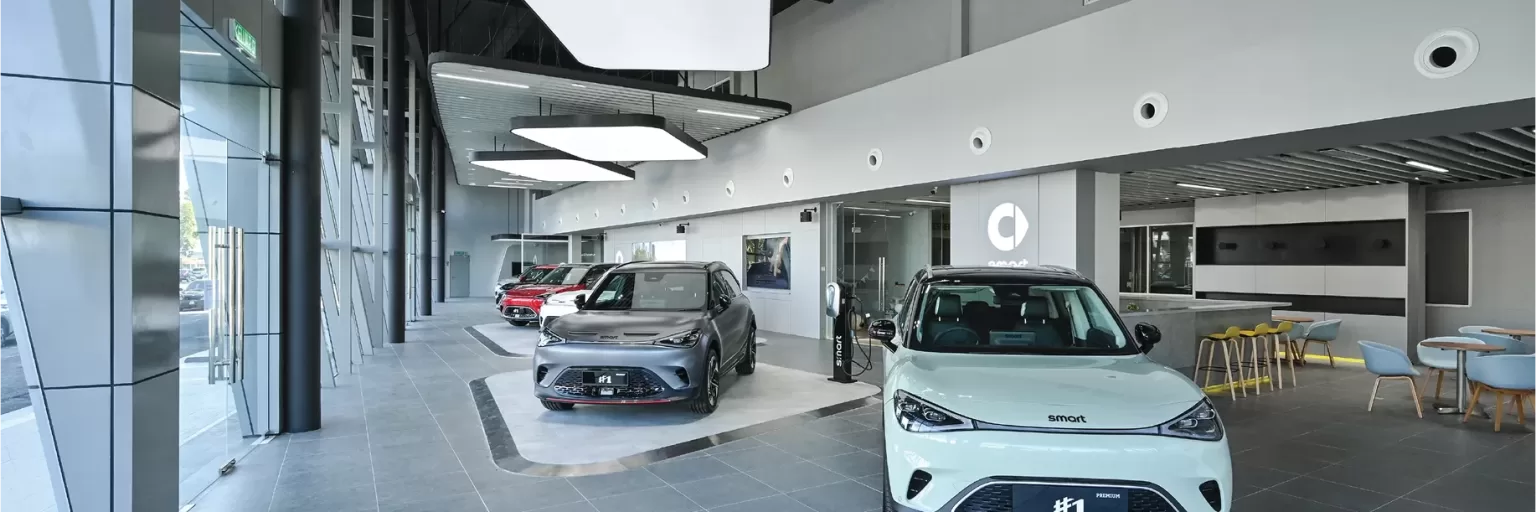 smart car showroom